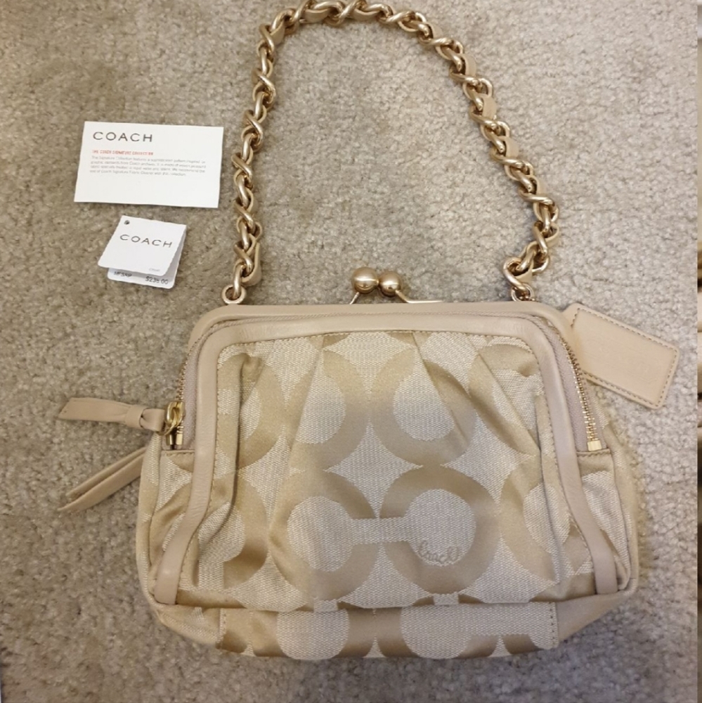 Coach Prk Op Art Clutch